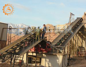 輸送機設(shè)備現(xiàn)場