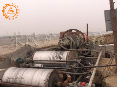 河砂選鐵設備現(xiàn)場