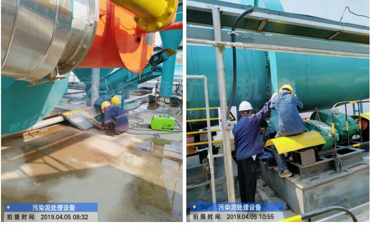 土壤修復設(shè)備裝機中